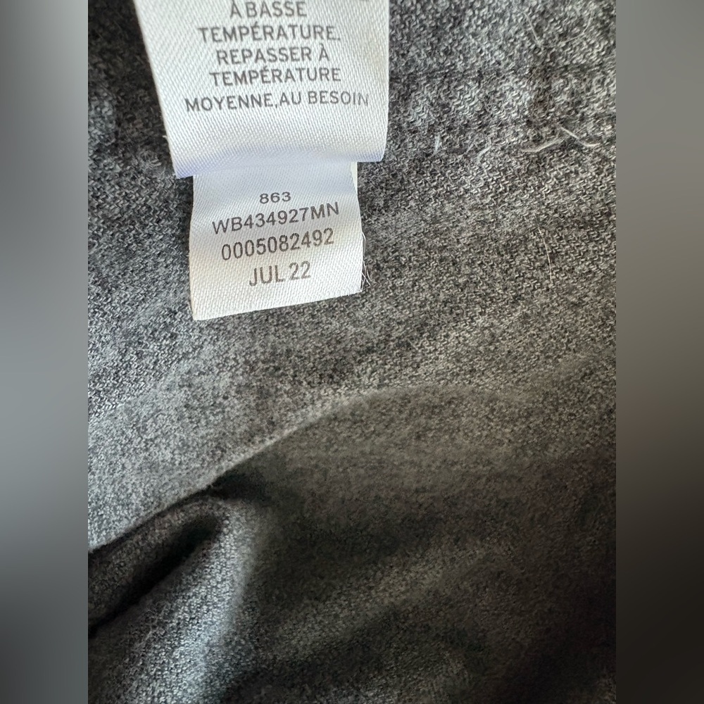 14th & Union Charcoal Textured Men’s Shirt 100% cotton - Picture 4 of 6